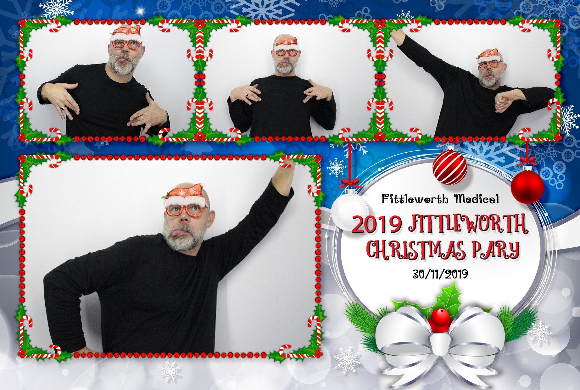 Fittleworth Medical Christmas Party | View more photos from the event at gallery.myphotoboothexperience.co.uk/u/MyPhotoBoothExperienceLtd/Fittleworth-Medical-Christmas-Party